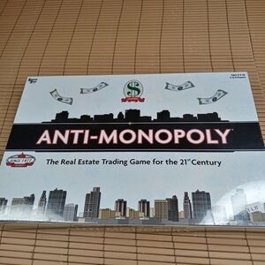 Anti-Monopoly Finance Board Game By University Gam